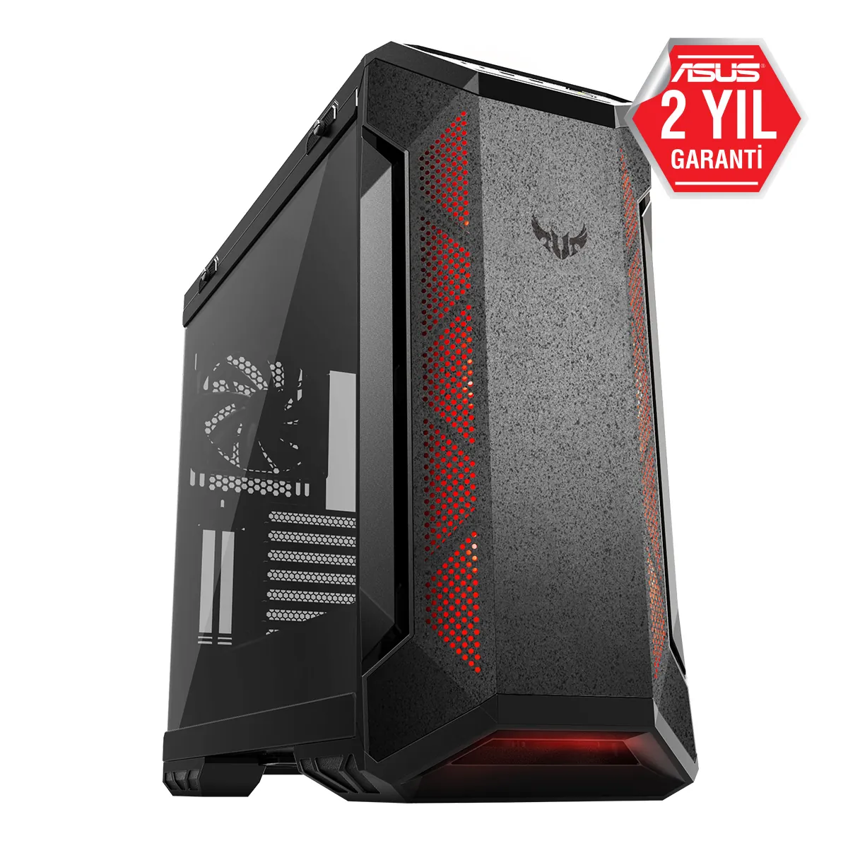 Asus TUF Gaming GT501 Black Edition 3x12cm RGB 1x14cm USB3.1 ATX Kasa