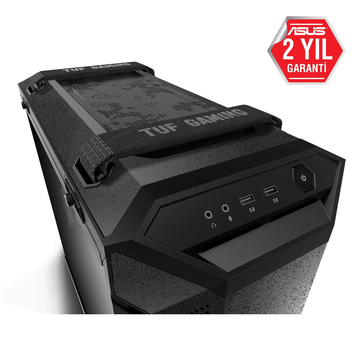 Asus TUF Gaming GT501 Black Edition 3x12cm RGB 1x14cm USB3.1 ATX Kasa