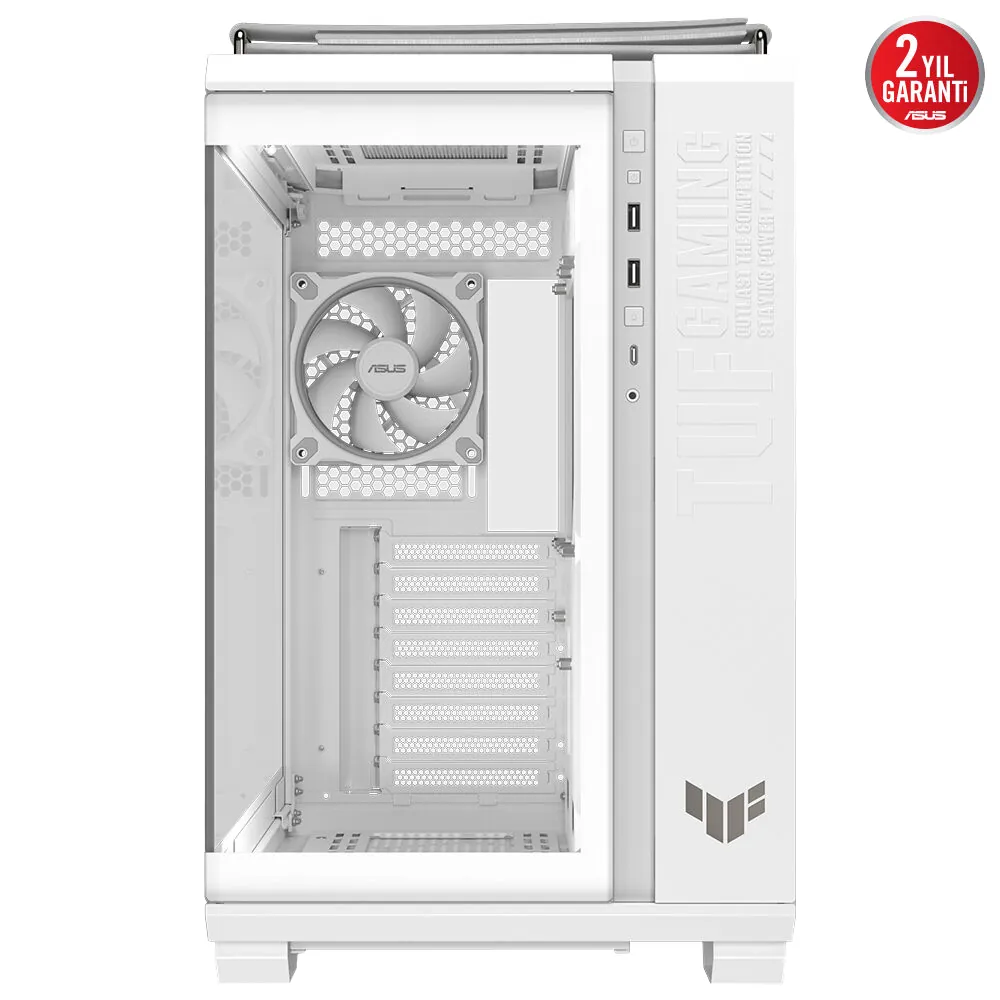 Asus TUF Gaming GT502 Horizon USB 3.2 4x12cm ARGB Fan ATX Beyaz Kasa