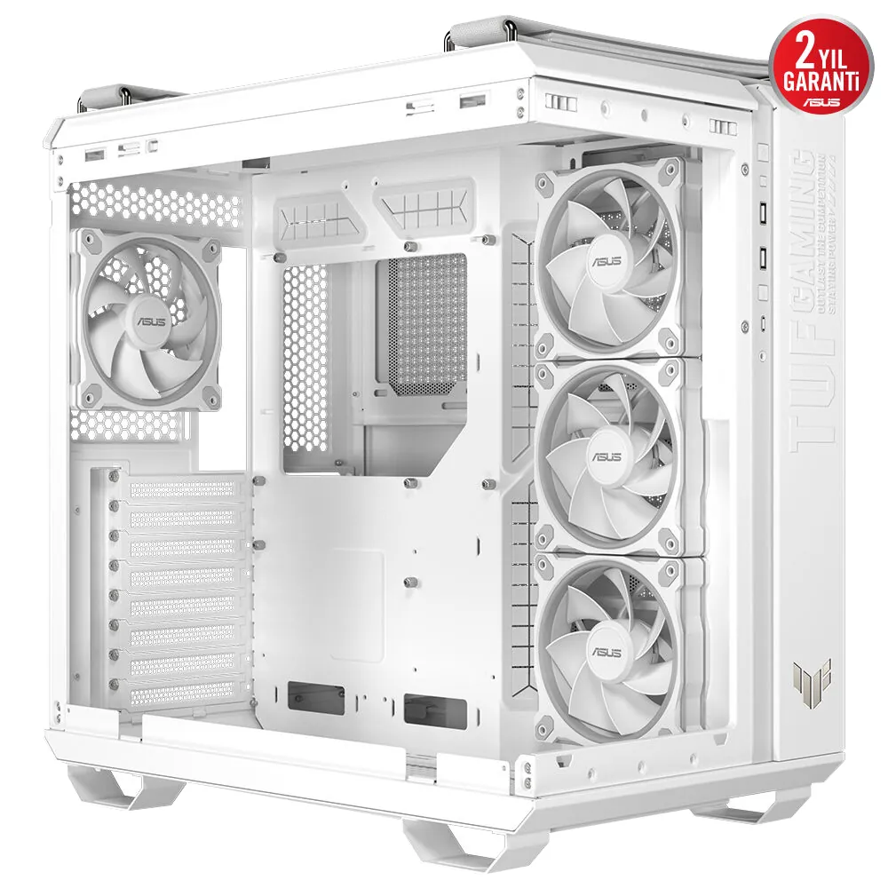 Asus TUF Gaming GT502 Horizon USB 3.2 4x12cm ARGB Fan ATX Beyaz Kasa
