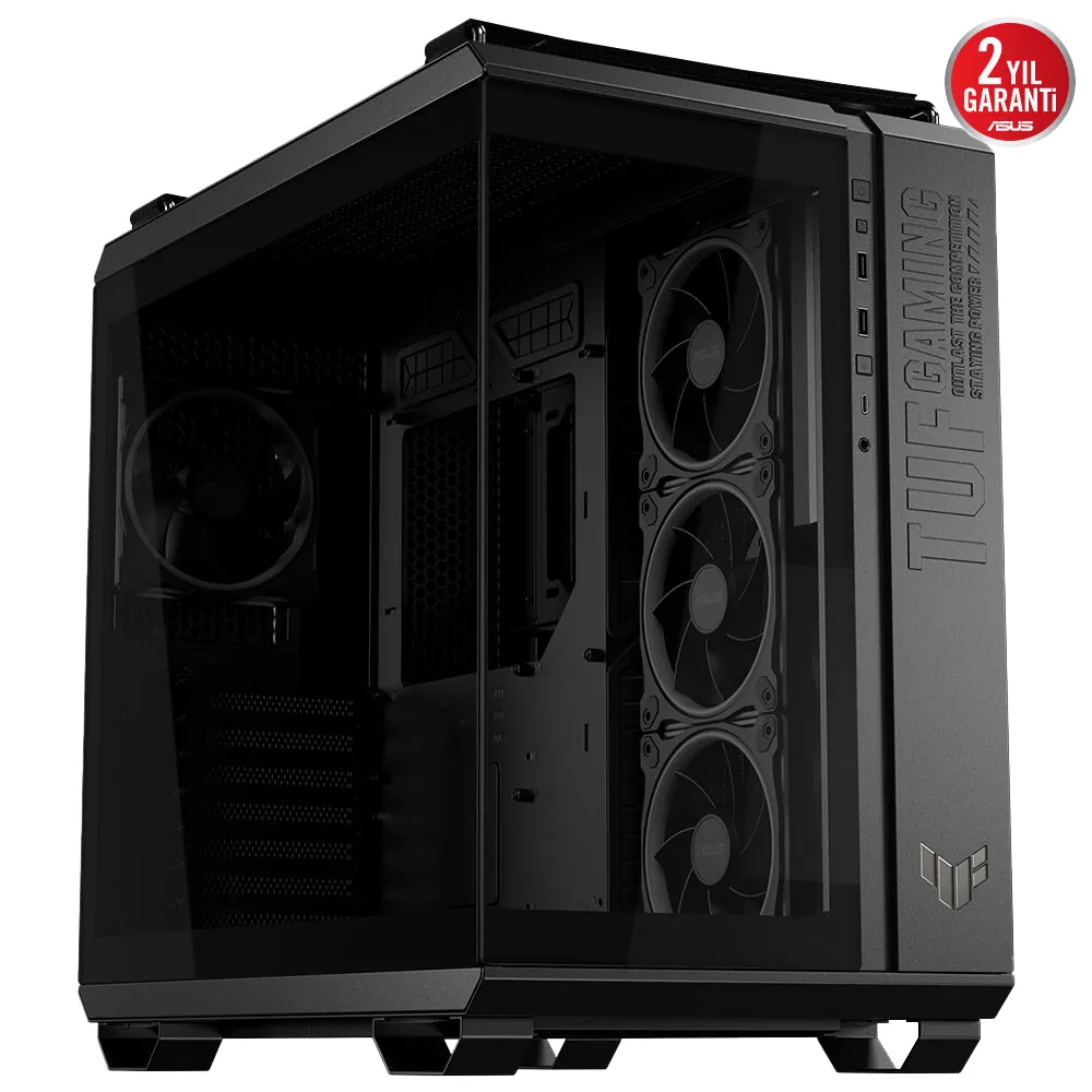 Asus Tuf Gaming GT502 Horizon USB3.2 4x12cm ARGB Fan ATX Siyah Kasa