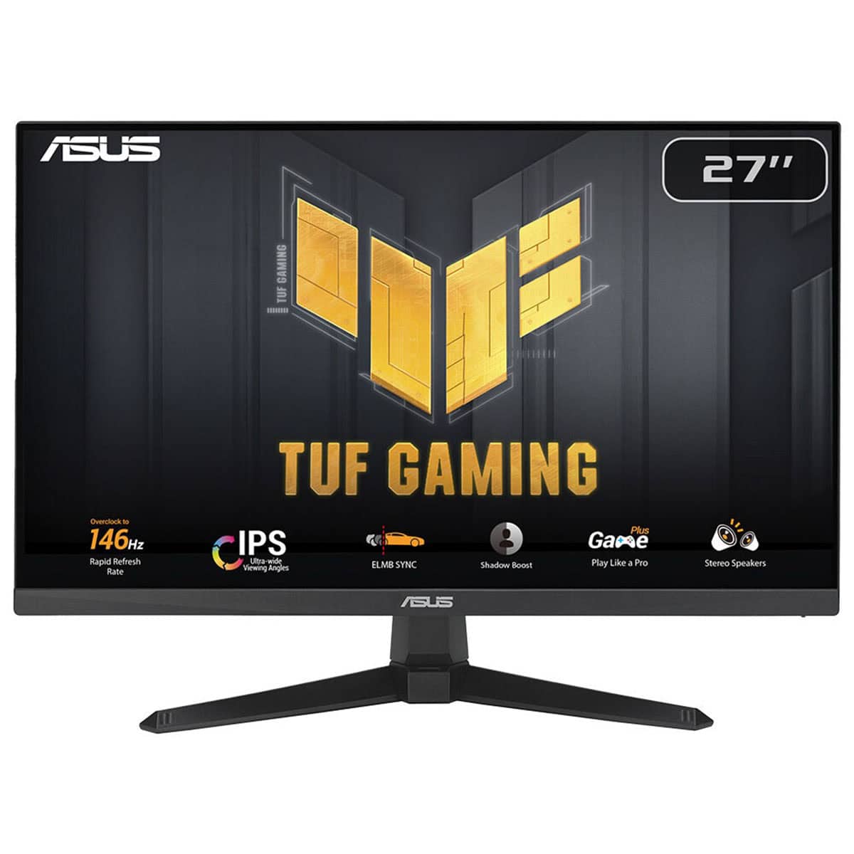 Asus TUF Gaming VG279QE5A 27 IPS 1920x1080 1ms 146Hz 300cd DP HDMI Hoparlör VESA