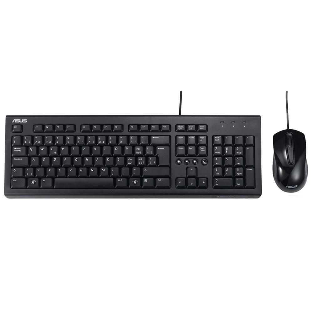 Asus U2000 Kablolu Q Klavye&Mouse Set