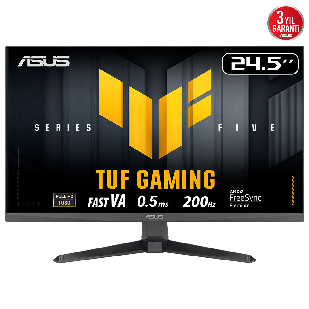 Asus VG257Q5A 24.5" 1920x1080 0.5ms 200Hz Fast IPS Full HD FreeSync Gaming
