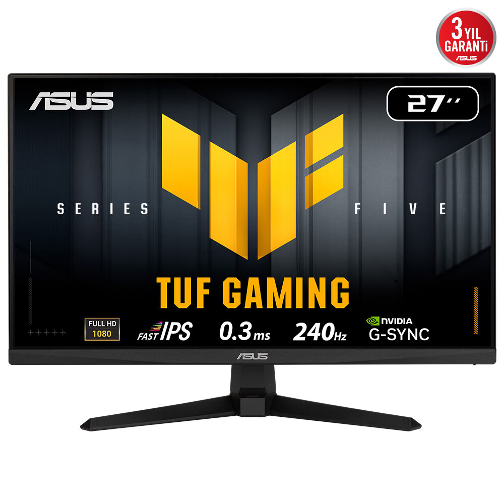 Asus VG279QM5A 27" 0.3ms 240Hz IPS Full HD DP/2xHDMI Gaming Monitor
