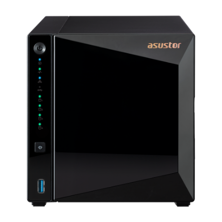 Asustor AS3304T V2 4 Slot Tower NAS Realtek 1.7 Quad GHz 2GB DDR4 2.5GbE