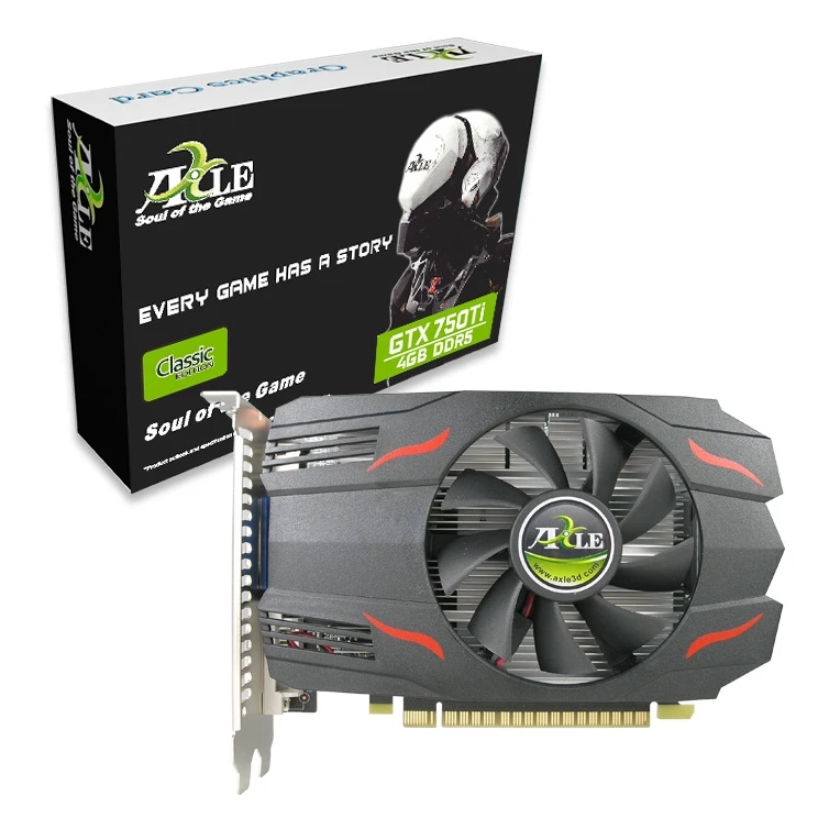 Axle GTX750Ti 4GB DDR5 128Bit HDMI/DVI/VGA (AX-GTX750Ti/4GD5P8CDI)