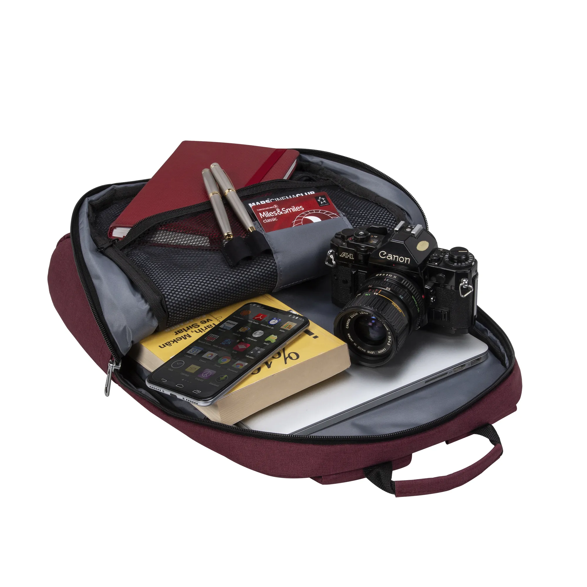 ClassOne BP-Z205 Zaino 15.6" Notebook Sırt Çantası Bordo