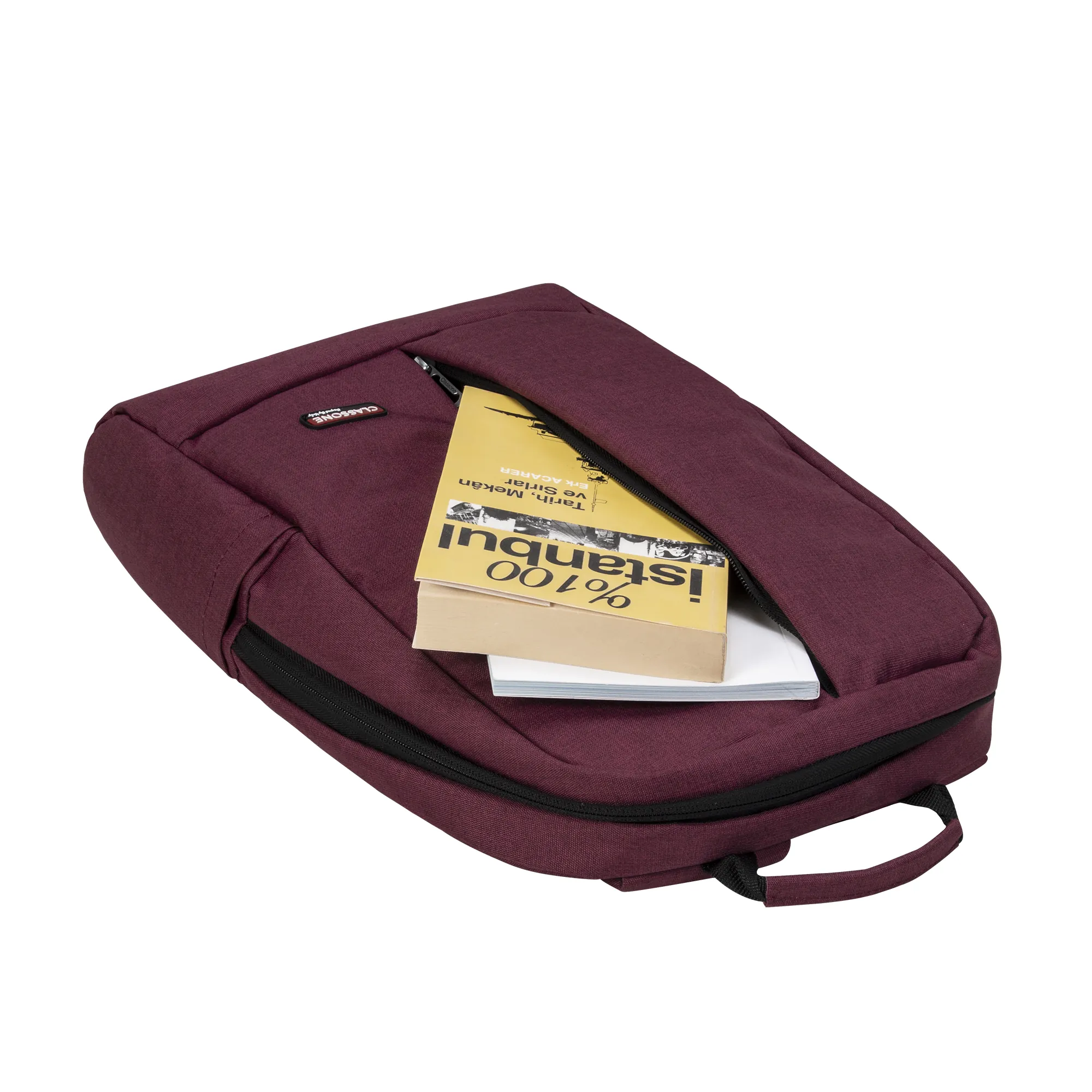 ClassOne BP-Z205 Zaino 15.6" Notebook Sırt Çantası Bordo