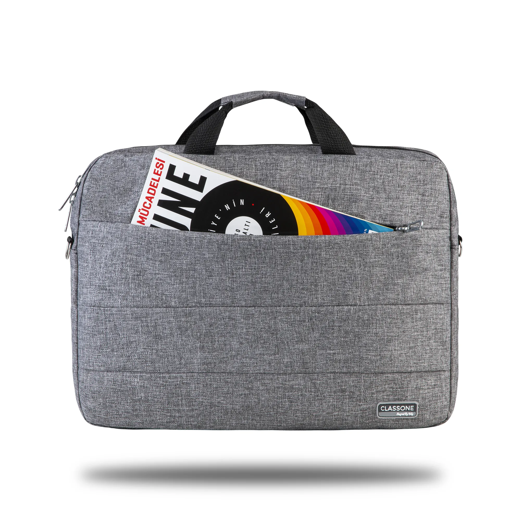 Classone TL2004 15.6" Romeo Gri Notebook Çantası