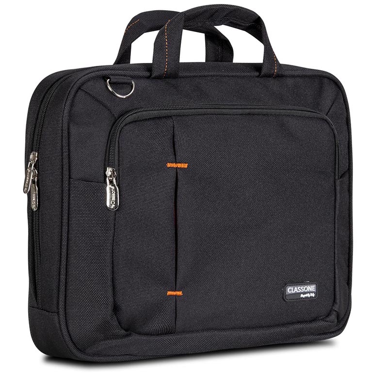 Classone UL160 13-14-15.6" Sürtünmez Siyah Notebook Çantası