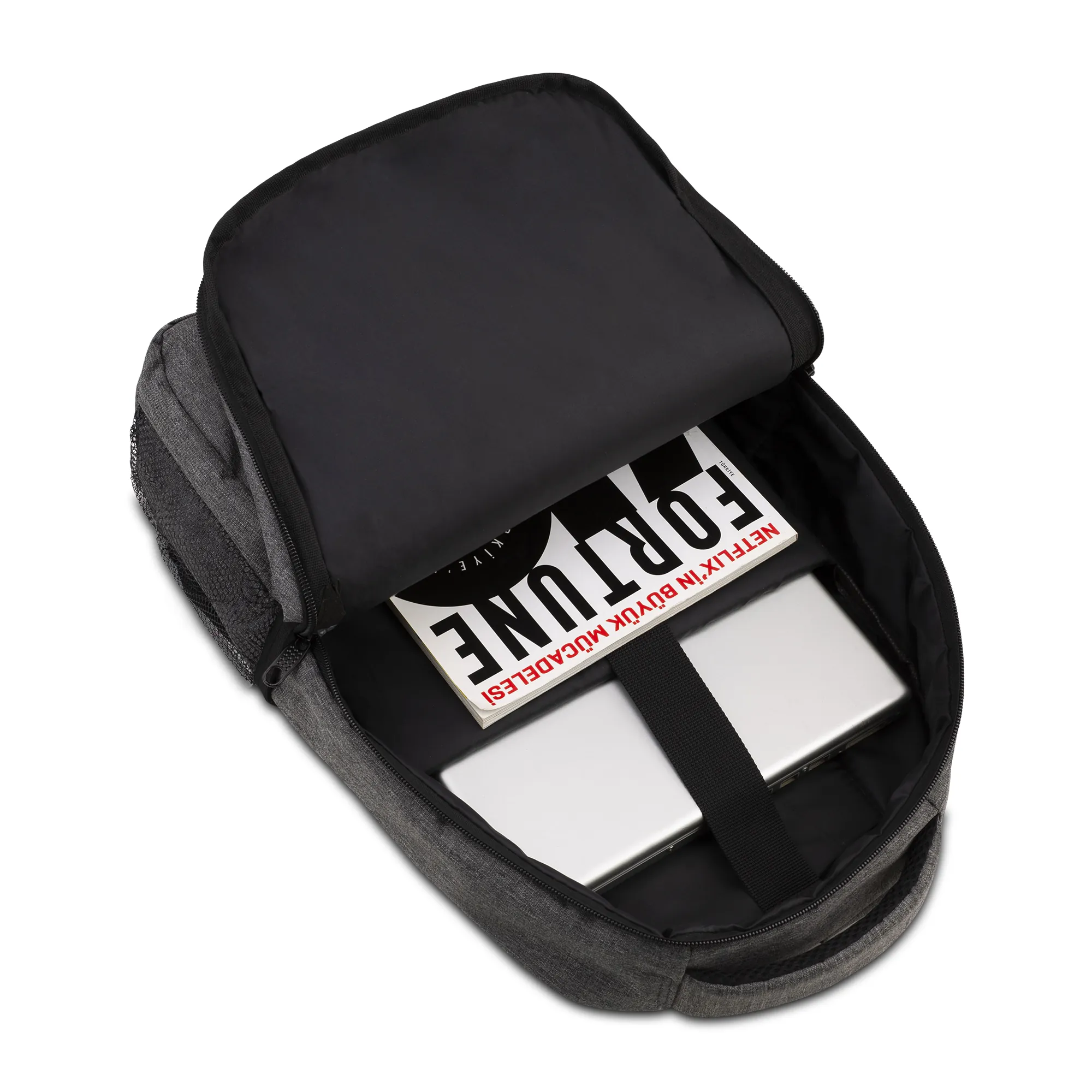 Classone W504 Mila 15.6" Reflektörlü Notebook Çantası Gri