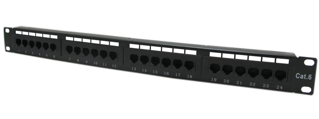 Codegen Cat6 1U 24 Port UTP Dolu Patch Panel (COD624)