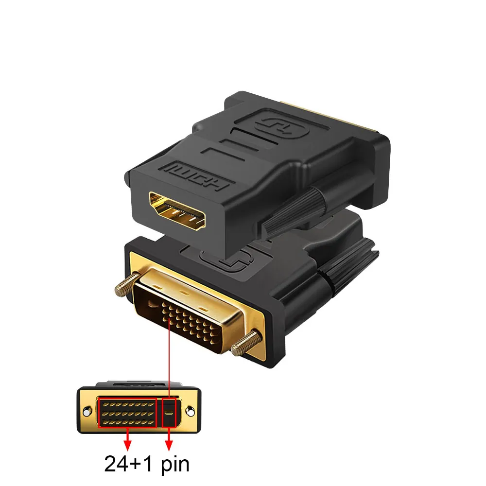 Codegen (Cdg-Cnv37) 24+1 Pin DVI to HDMI Çevirici Adaptör