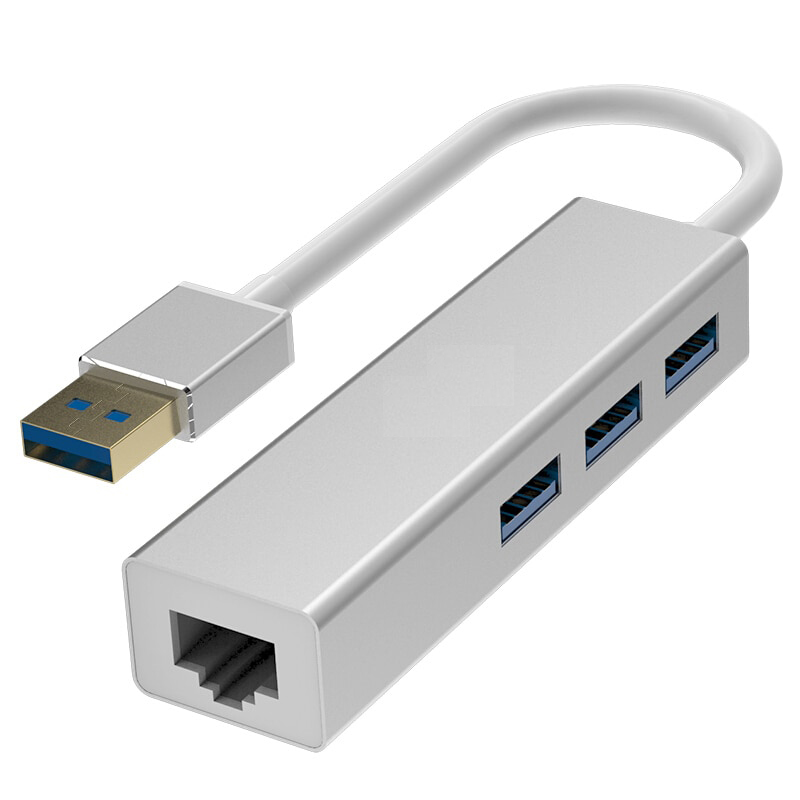 Codegen (CDG-CNV41) USB3.0 to 3xUSB3.0/RJ45 Ethernet Hub