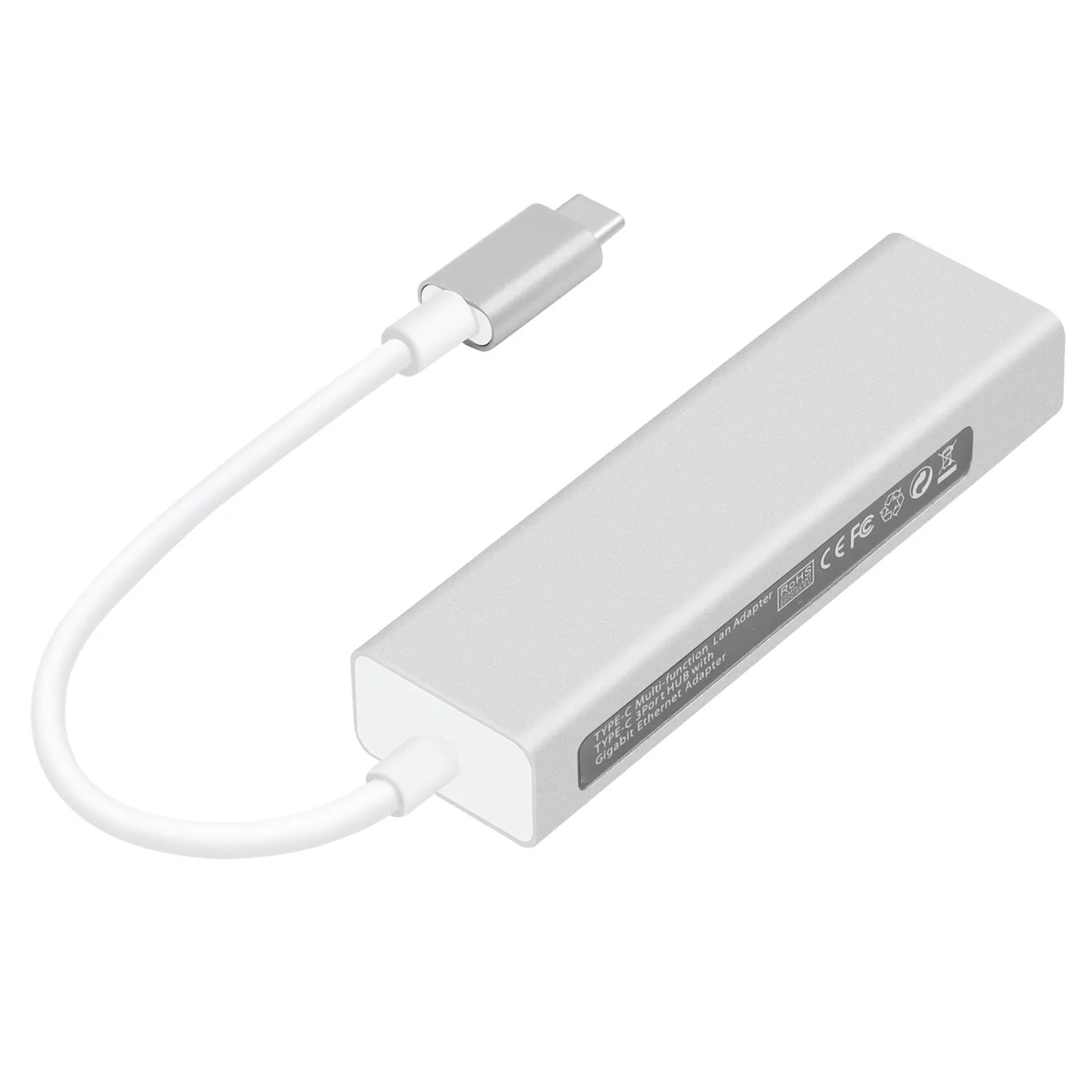Codegen (Cdg-Cnv85) 3 Port USB3.0+RJ45 USB3.1 Type-C Hub Beyaz