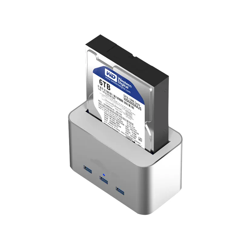 Codegen (CDG-DOC-303) 3 Port USB3.0 + SATA 2.5" + 3.5 USB Hub Gümüş