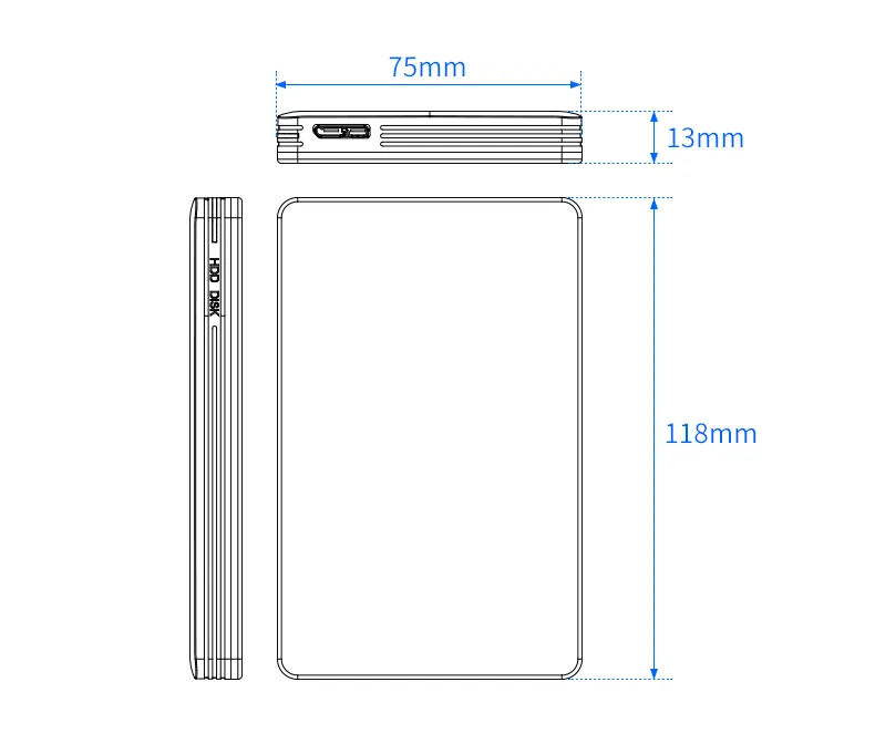 Codegen Codmax 2.5" USB3.0 SATA3 Disk Kutusu