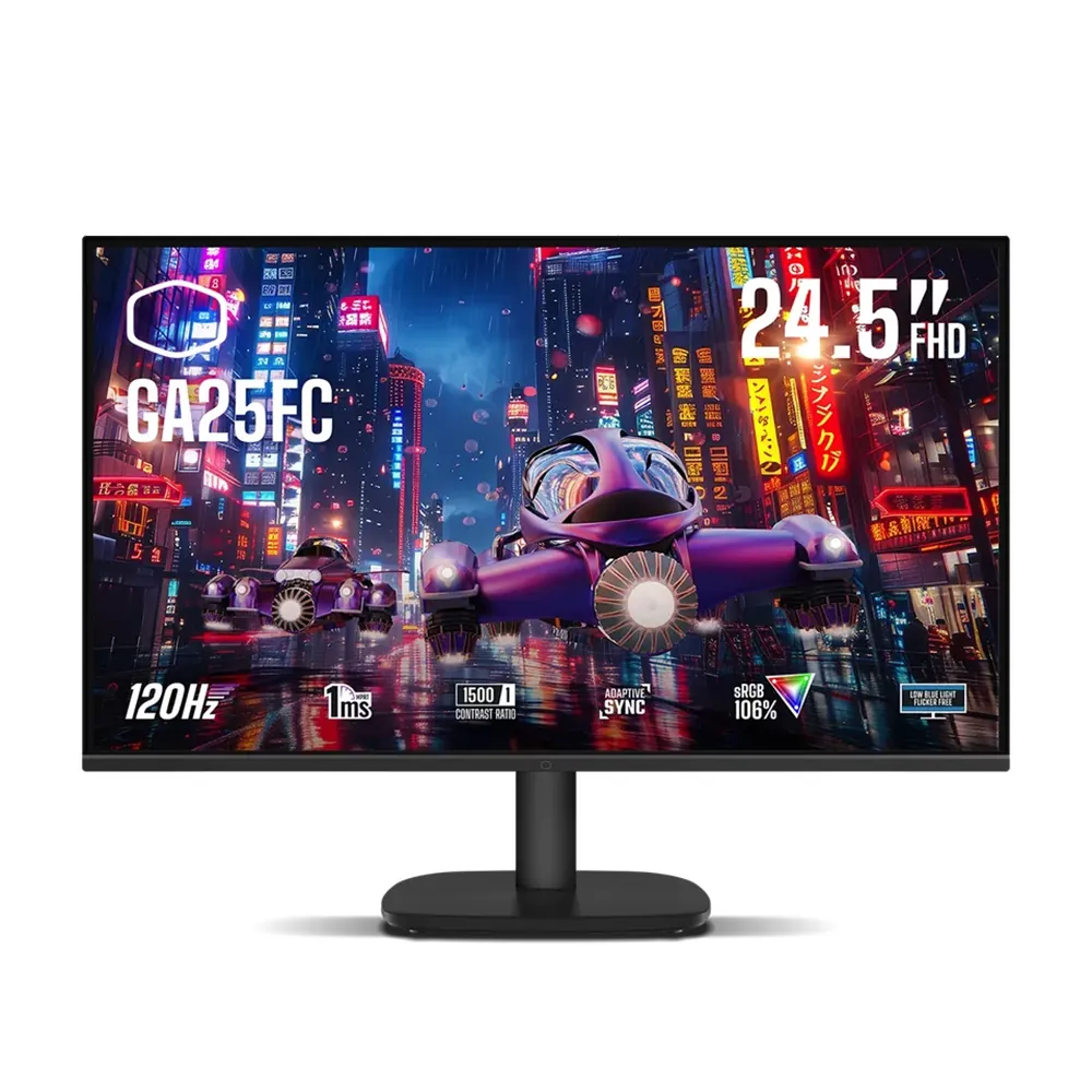 Cooler Master 24.5" Cmi-GA25FC-EU 1920x1080 1ms 120Hz HDMI/VGA +VESA