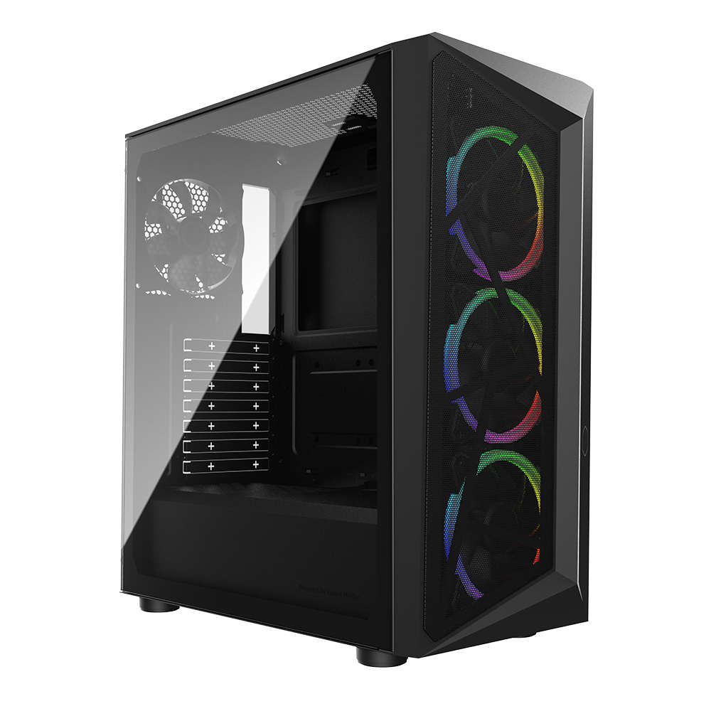 Cooler Master CMP510 TG 650W 80+Bronze 4x12cm ARGB Fan USB3.2 Pencereli mATX Kas