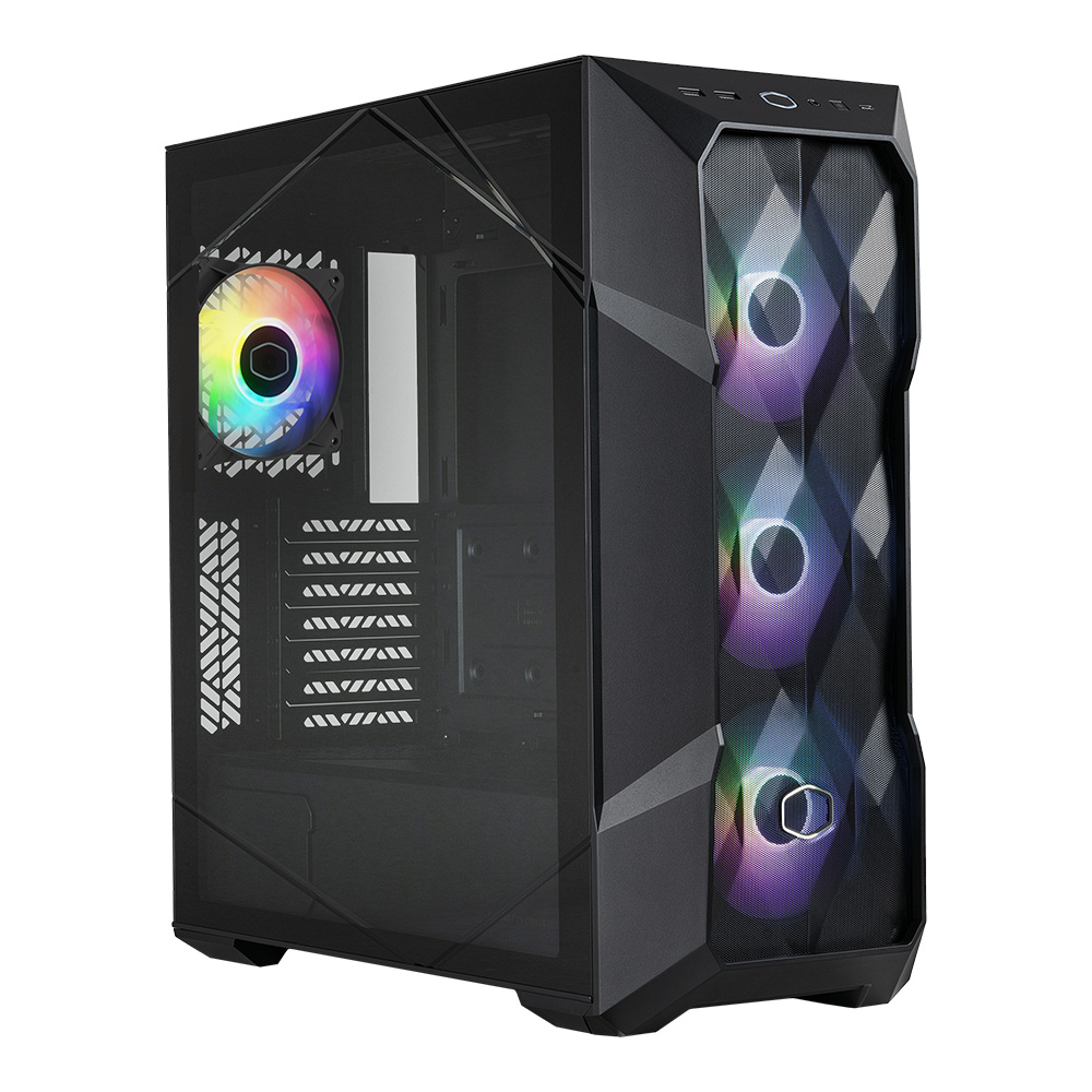 Cooler Master MasterBox TD500 V2 USB3.2 4x12cm ARGB Fan Pencereli ATX Siyah Kasa