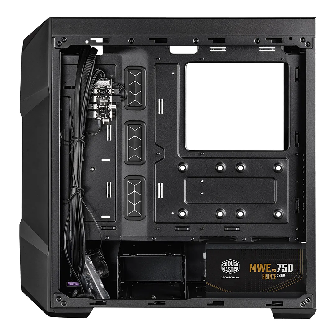 Cooler Master MB TD500V2 750W 80+Bronz USB3.2 4x12cm Fan Pencereli Midtower Kasa