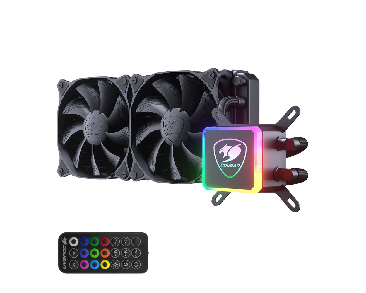 Cougar Aqua 240 2x12cm Fan Sıvı Soğutucu (CGR-AQUA-240)