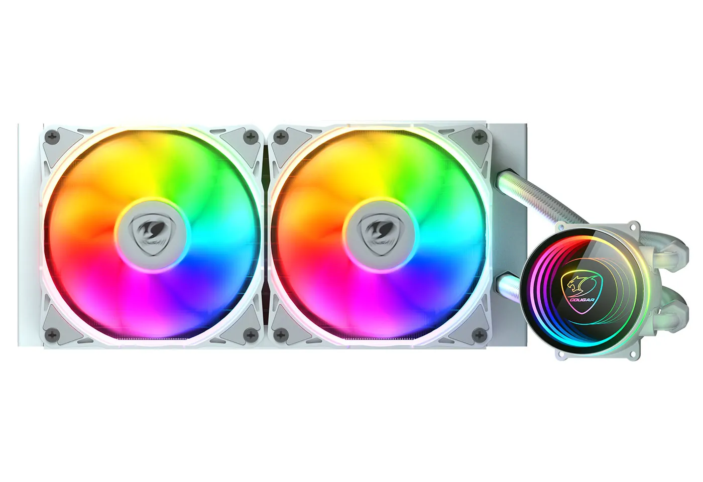 Poseidon Elite 240 2x12cm Fan Sıvı Soğutucu Beyaz