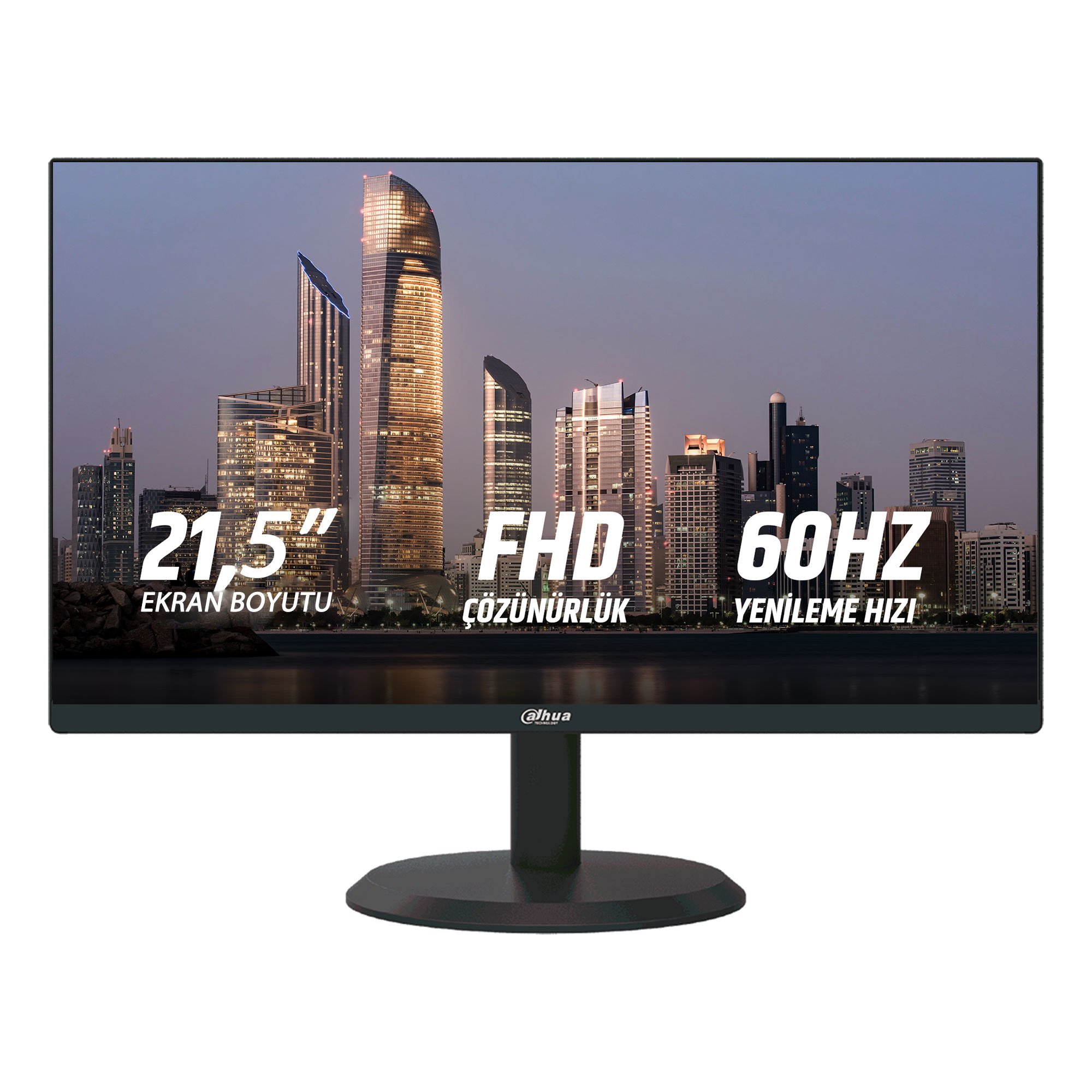 Dahua 21.5" LM22-H200 1920x1080 6.5ms 60Hz HDMI/VGA +VESA+Speaker 7/24 Monitor