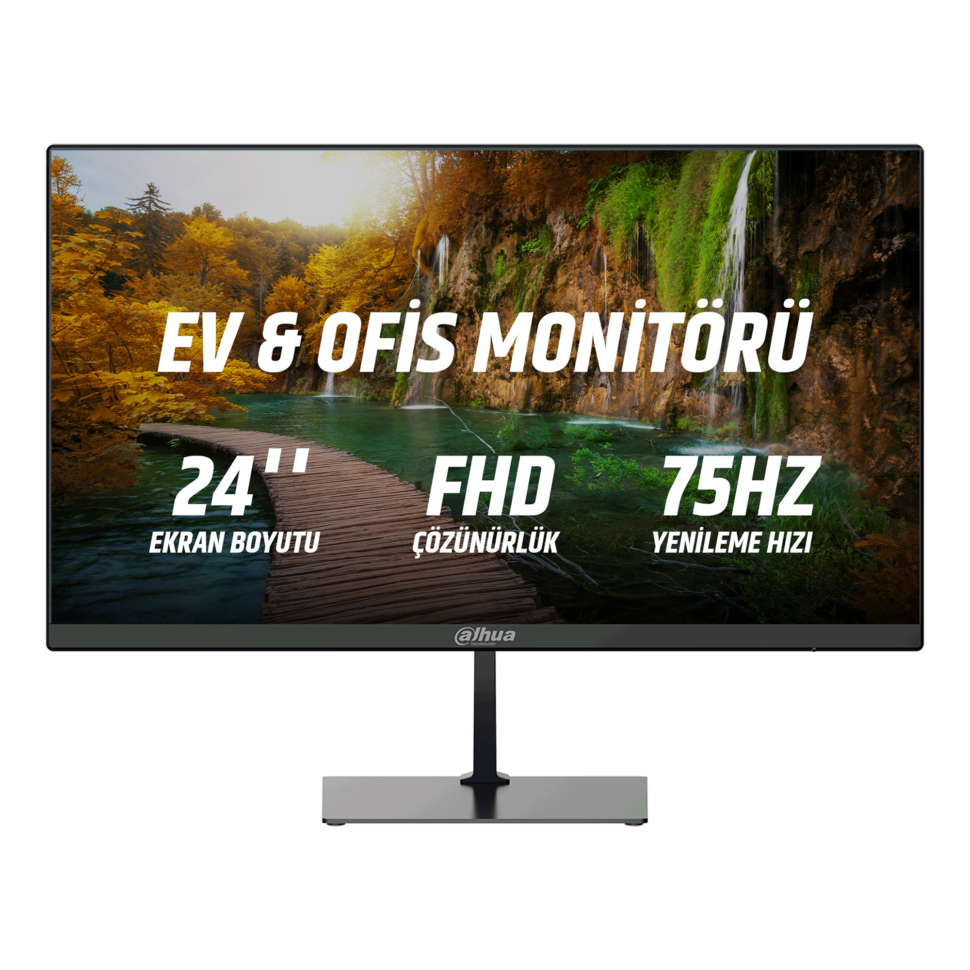 Dahua 23.8" LM24-C200 1920x1080 5ms 75Hz HDMI/VGA +VESA