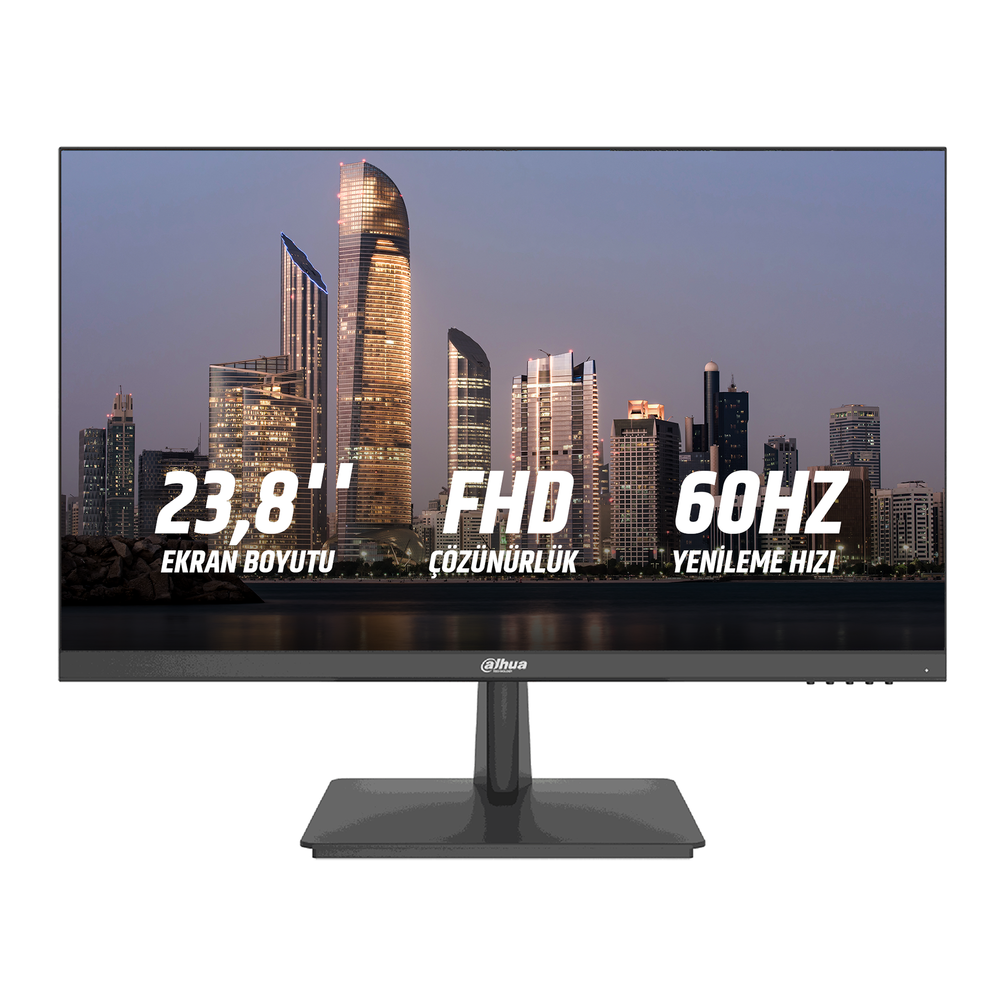 Dahua 23.8" LM24-H200 1920x1080 5ms 60Hz HDMI/VGA +VESA +Speaker 7/24 Monitor