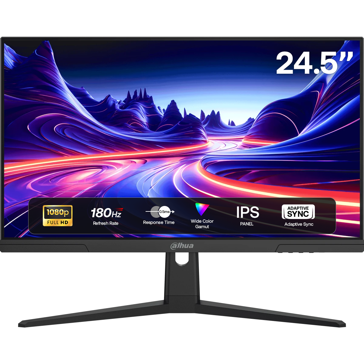 Dahua 24.5" LM25-E231B 1920x1080 0.5ms 180Hz IPS DP/HDMI +VESA