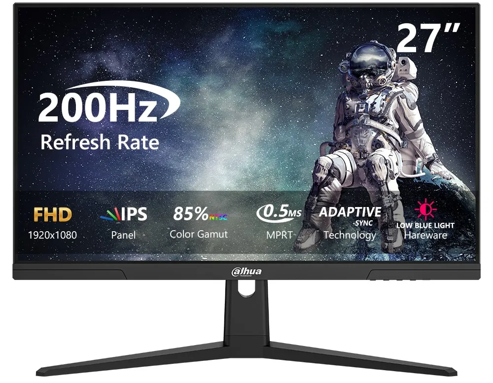Dahua 27" LM27-E231BN 1920x1080 0.5ms 200Hz IPS DP/HDMI +VESA