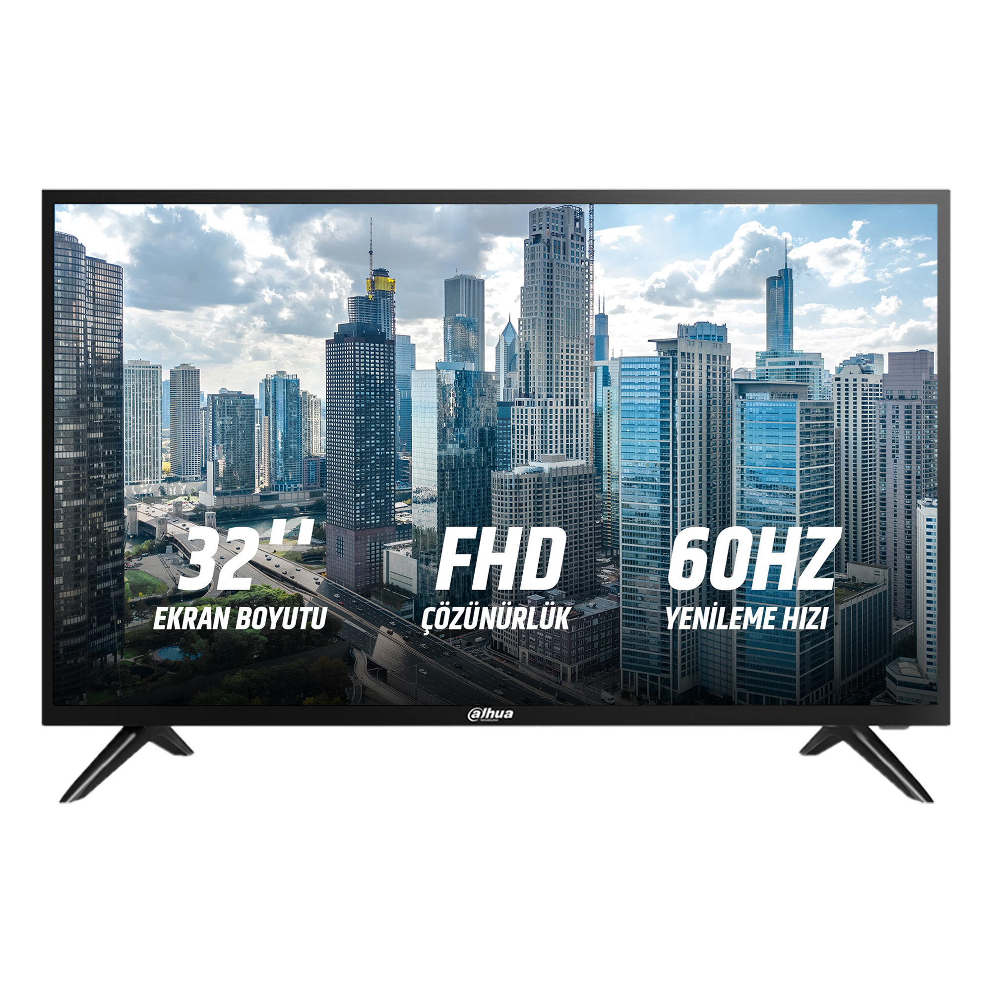 Dahua 31.5" LM32-F200 1920x1080 8ms 60Hz HDMI/VGA+VESA+Speaker 7/24 Güvenlik Mon