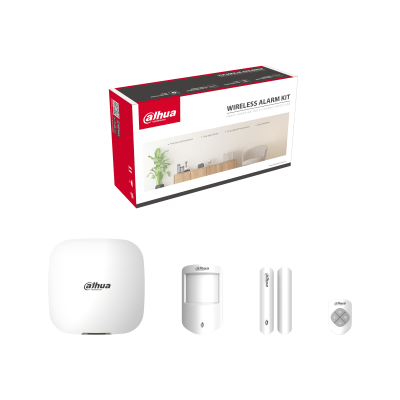 Dahua Art-Arc3000h-03-W2(868) Kablosuz Alarm Seti Kit (1Pir+1Mk+Panel+Kumanda)