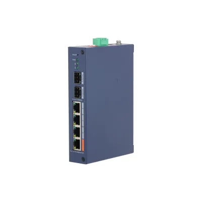 Dahua CHS4206-4ET-60 6 Port 10/100 4xPoE 60W 2xSFP Yönetilebilir Switch