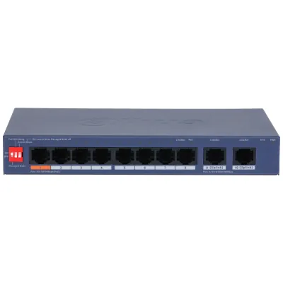 Dahua CS4010-8ET2GT-60 10 Port 10/100/1000 8xPoE 60W 2xUplink Yönetilir Switch