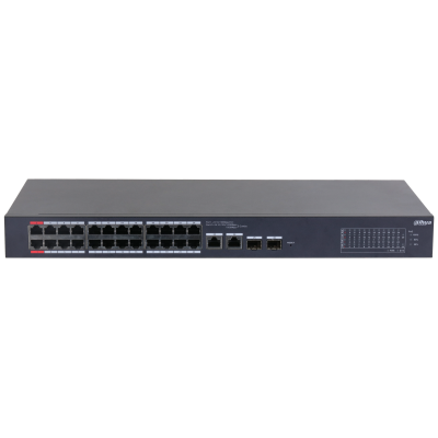 Dahua CS4226-24ET-375 26 Port 24xPoE 10/100 375W +2SFP Yönetilebilir Switch