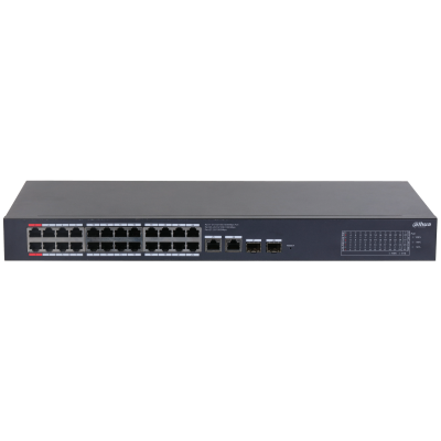 Dahua CS4228-24GT-240 28x 10/100/1000 24x PoE 240W +2SFP Bulut Yönetilebilir Switch