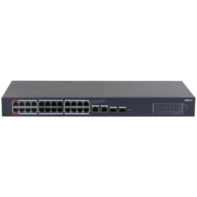 Dahua CS4228-24GT-375 28 Port 10/100/1000 24xPoE 375W +2SFP Yönetilebilir Switch