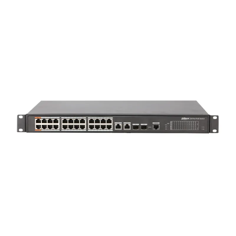Dahua PFS4226-24ET-240 24 Port 10/100 240W PoE +2SFP Yönetilebilir Switch