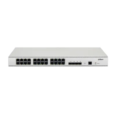 Dahua PFS5428-24GT 24 Port 10/100/1000 +4 Port 10G SFP+ Yönetilebilir Switch
