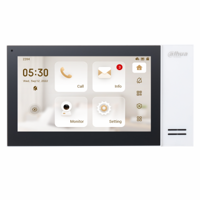Dahua VTH2421FW(B)-P 7" 1024x600 IP İç Kapı Monitör