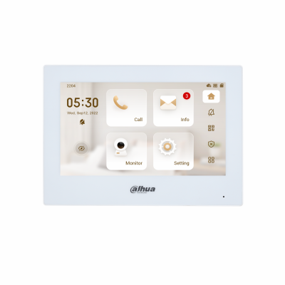 Dahua VTH2621GW-P 7" TFT IP İç Mekan Monitör Beyaz