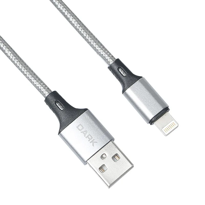 Dark (DK-CB-LT100BR) 1m USB 2.0 to Lightning Şarj ve Data Kablosu