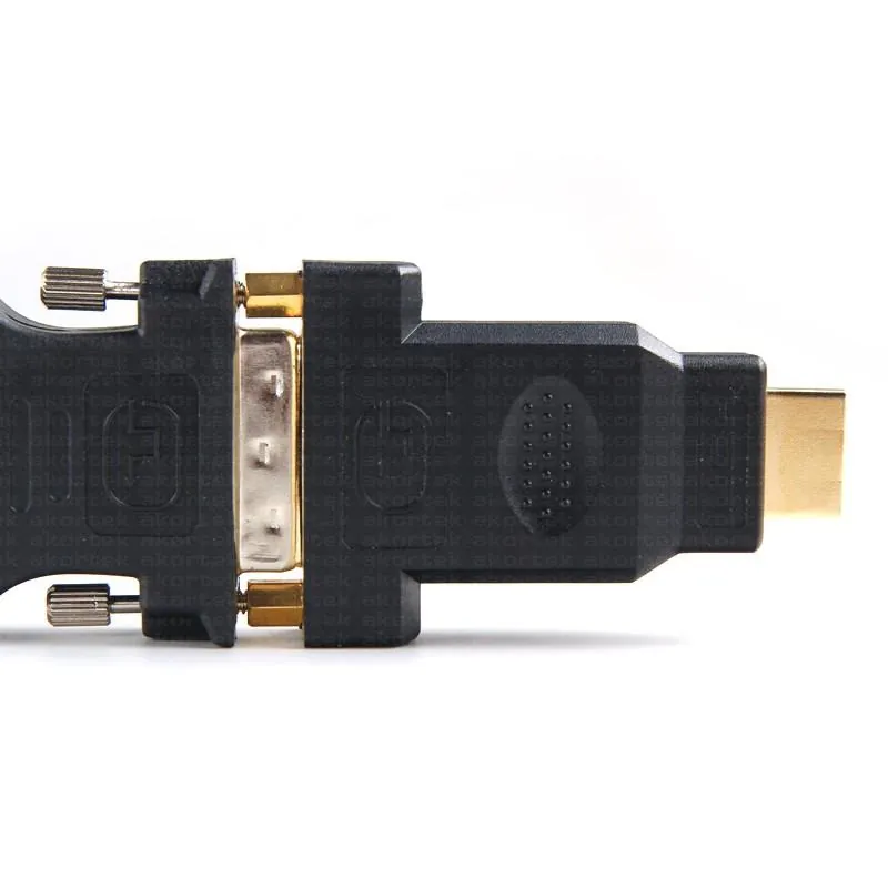 Hdmi Erkek-Dvi-D Dişi Adaptor