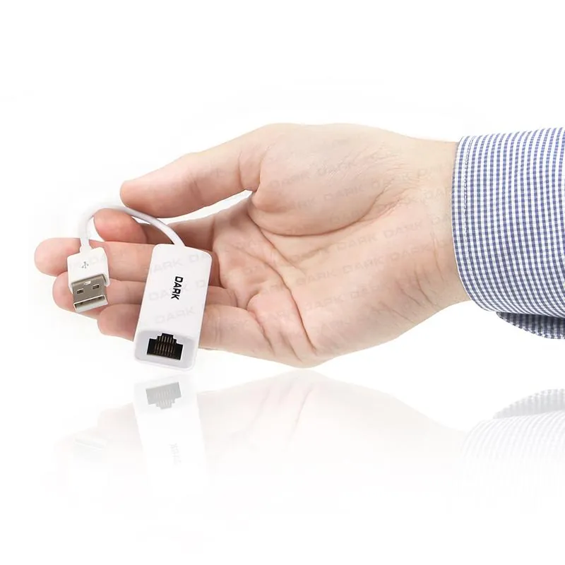 Dark (DK-NT-U2LAN) USB2.0 - 10/100 Ethernet AG Adaptörü