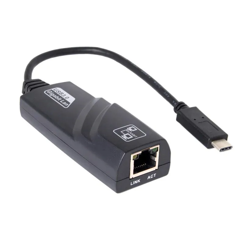 Dark USB3.1 Type-C to 10/100/1000 Ethernet Dönüştürücü (DK-AC-U31XGLAN)
