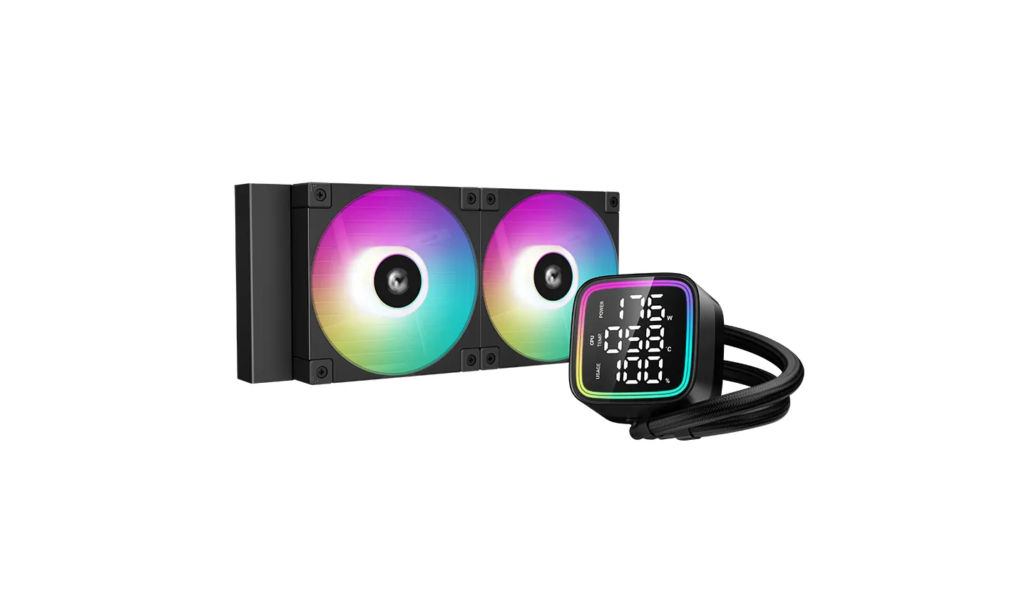 Deepcool LD240 240mm 2x12cm RGB LGA1851/1700/1200/115X/AM5/AM4 Sıvı Soğutucu