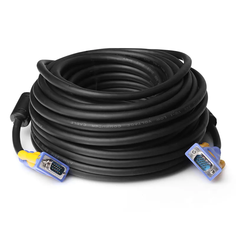 Dk-cb-vgal1000 10m Ferrit Core EMI/RFI Filtreli VGA Görüntü Kablosu
